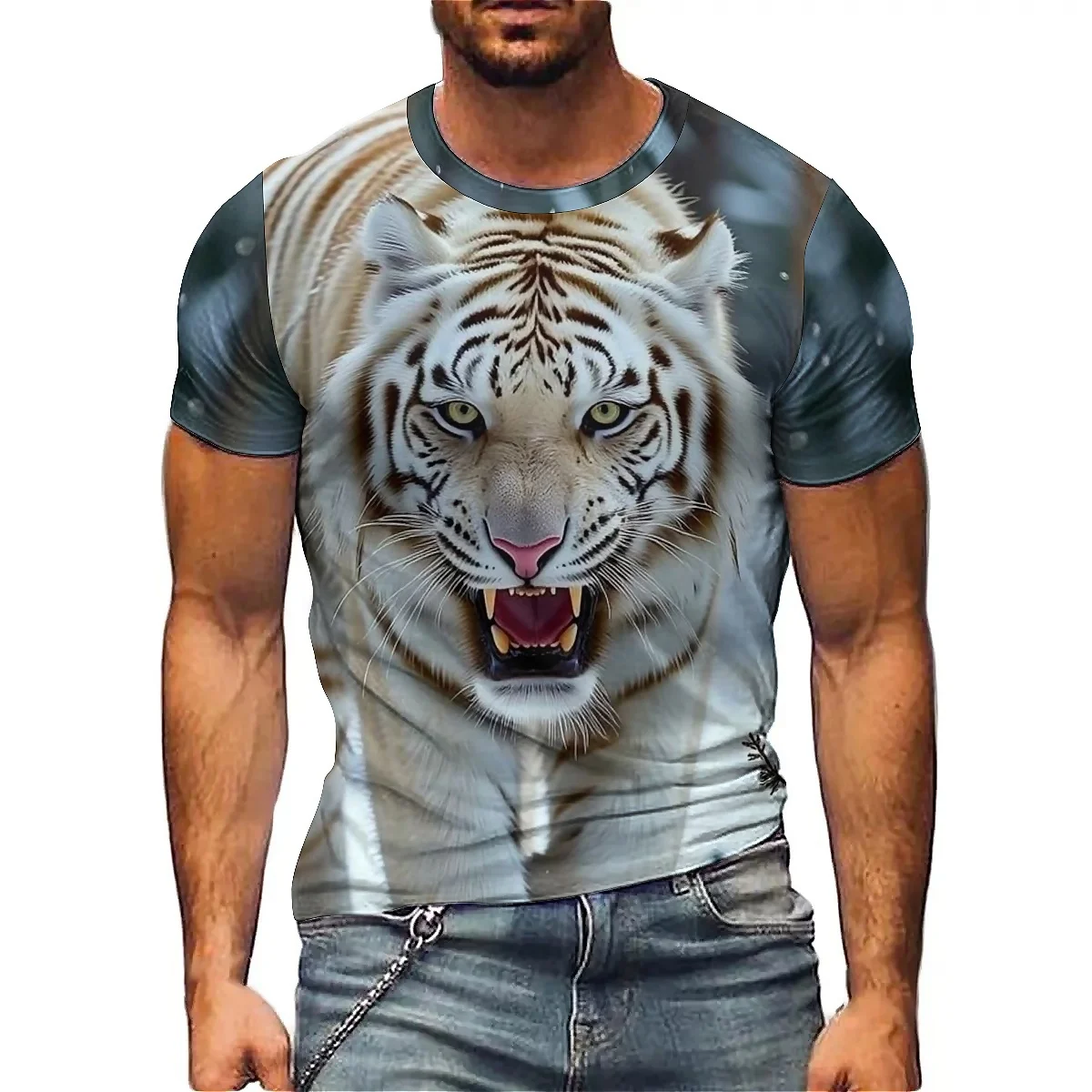 Hawaiian Style Loungewear & Outdoor Men's 3D Printed Short Sleeve T-Shirt - High-Quality Printing
Hawaiian Style Loungewear & Outdoor Men's 3D Printed Short Sleeve T-Shirt - High-Quality Printing