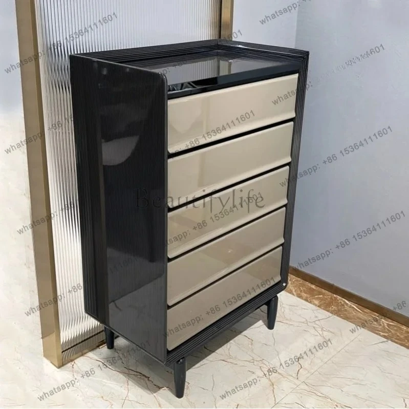 yj5 Italian light luxury solid wood chest of drawers modern simple bedroom locker villa luxury storage cabinet furniture
yj5 Italian light luxury solid wood chest of drawers modern simple bedroom locker villa luxury storage cabinet furniture