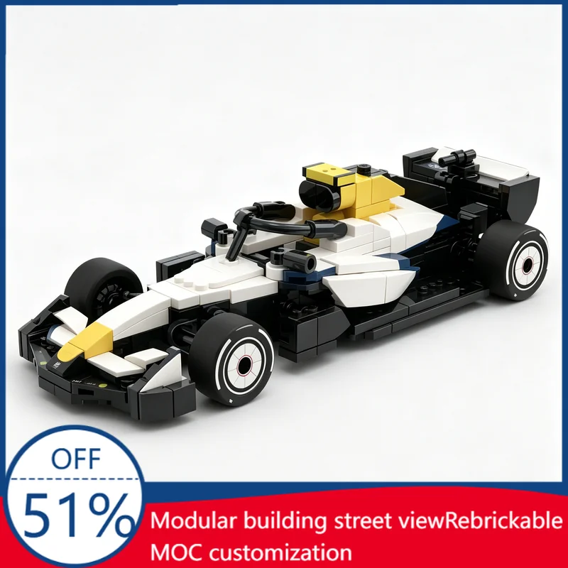 265PCS F1 Racing Bulls VCARB 03 Formula 1 Racing Car MOC Model Building Blocks DIY Assembly Educational Birthday Christmas Gift
265PCS F1 Racing Bulls VCARB 03 Formula 1 Racing Car MOC Model Building Blocks DIY Assembly Educational Birthday Christmas Gift