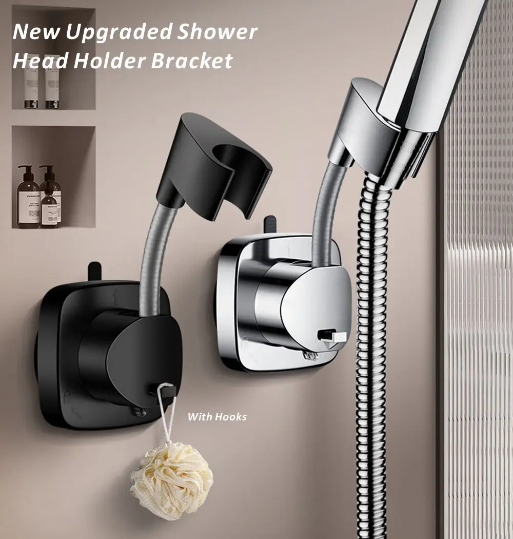 New 360° Adjustable Non Punching Bathroom Handheld Shower Stand ABS Adjustable No Drilling Wall Mount Bracket
New 360° Adjustable Non Punching Bathroom Handheld Shower Stand ABS Adjustable No Drilling Wall Mount Bracket