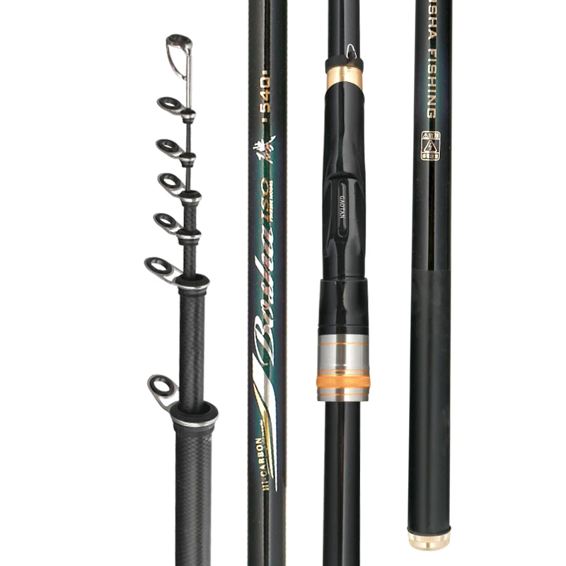 BOSHA 3# Ultralight Superhard Large Guide Ring Rock Fishing Rod Carbon Hand Sea Dual-use Long Throwing Rod 3.6m-7.2m
BOSHA 3# Ultralight Superhard Large Guide Ring Rock Fishing Rod Carbon Hand Sea Dual-use Long Throwing Rod 3.6m-7.2m
