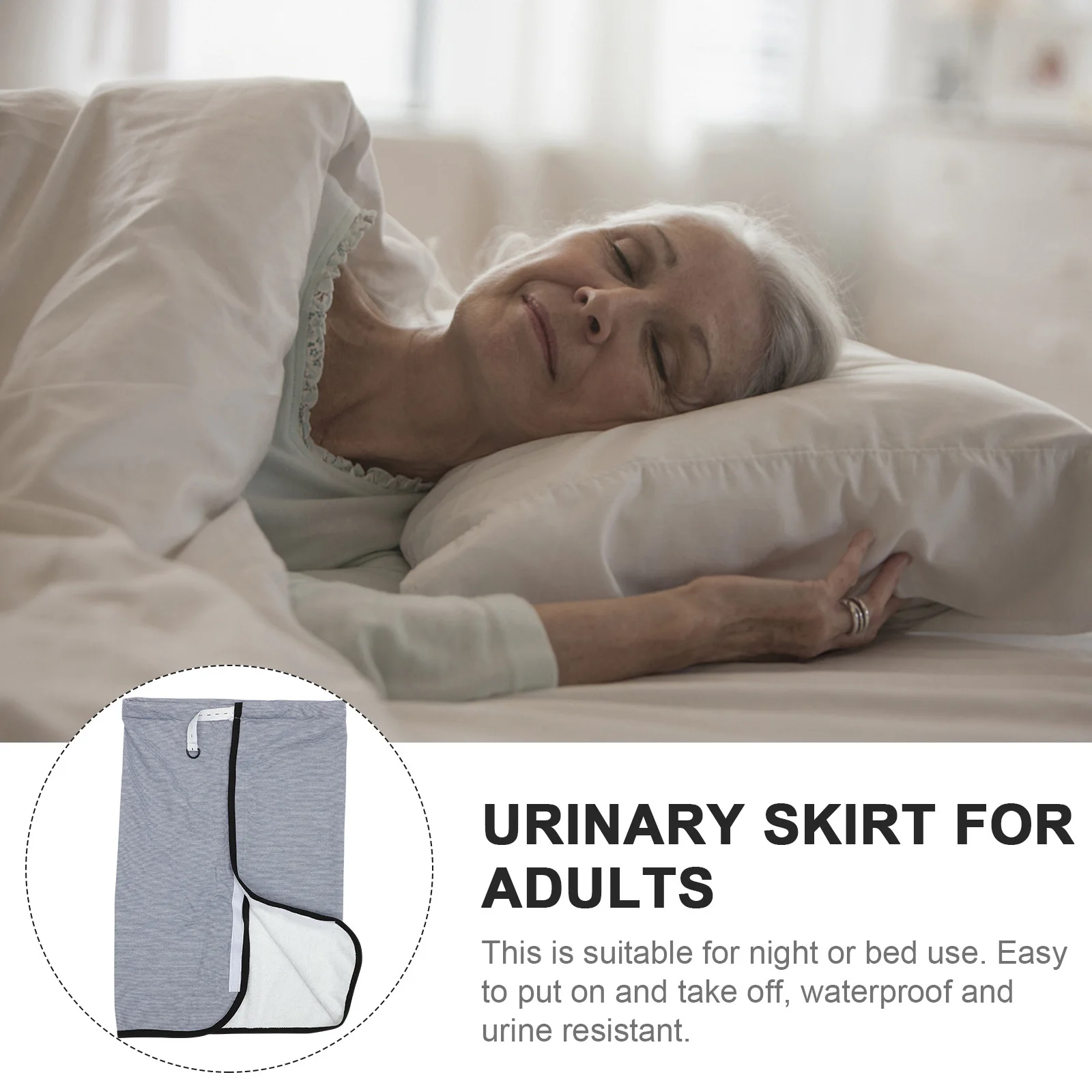 Waterproof Pants Adult Incontinence Urinary Skirt for Adults Creative Underwear Diapers
Waterproof Pants Adult Incontinence Urinary Skirt for Adults Creative Underwear Diapers