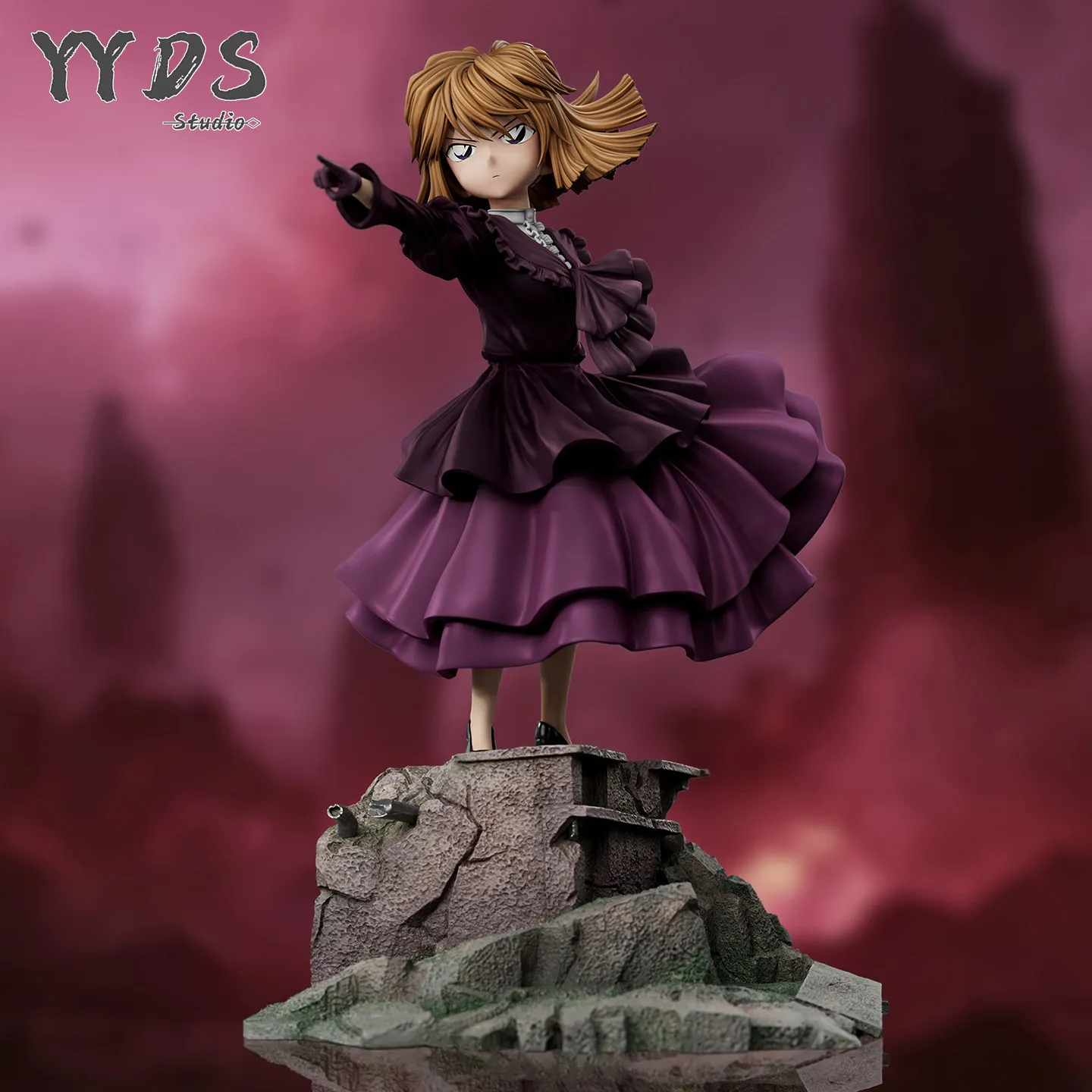 YYDS Studio Anime Gk Figure Haibara Ai Q Version Gothic Purple Dress Pvc Collectible Statue Desktop Ornament For Anime Fans
YYDS Studio Anime Gk Figure Haibara Ai Q Version Gothic Purple Dress Pvc Collectible Statue Desktop Ornament For Anime Fans