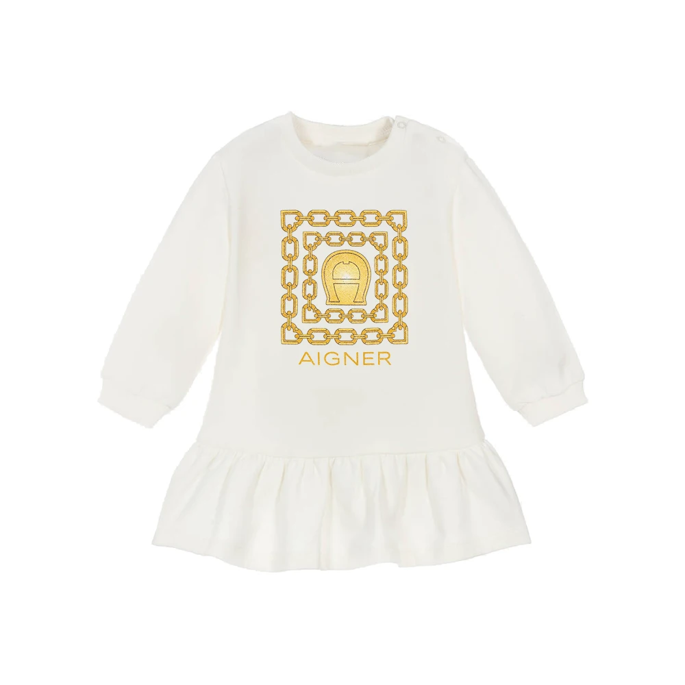 Girl Spring and Autumn Fashion Design Long Sleeve Baby Dress Letter Printing Sweet Ball Princess Dress Children's Wear
Girl Spring and Autumn Fashion Design Long Sleeve Baby Dress Letter Printing Sweet Ball Princess Dress Children's Wear