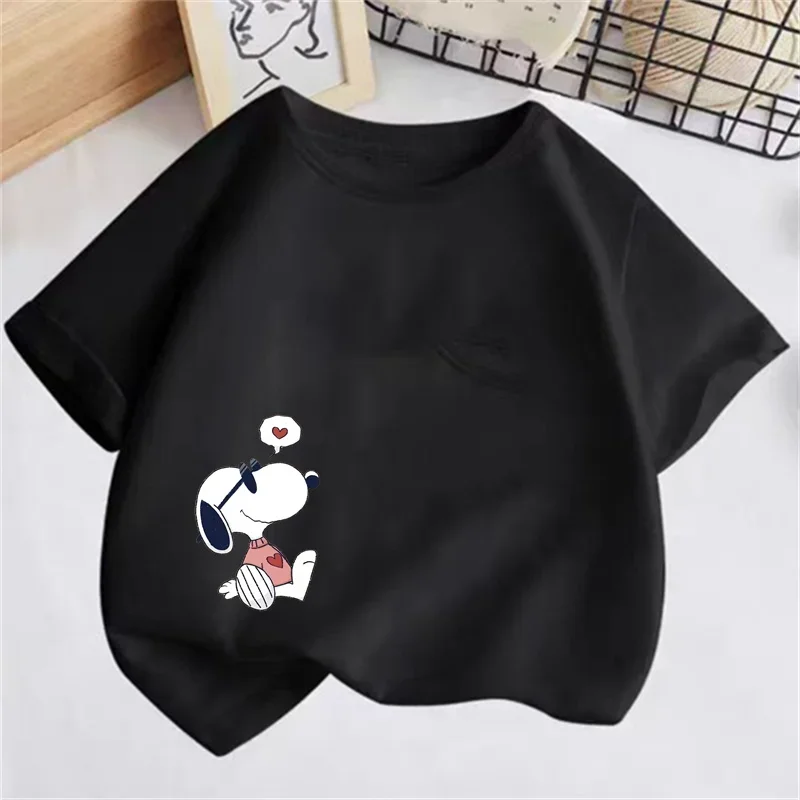 Snoopy Baby Clothes Sanlio Children's Clothing Tops Girls Clothes 2 to 8 Years Miniso Store Stitch Euro 2024 Cool T-shirt Girl
Snoopy Baby Clothes Sanlio Children's Clothing Tops Girls Clothes 2 to 8 Years Miniso Store Stitch Euro 2024 Cool T-shirt Girl