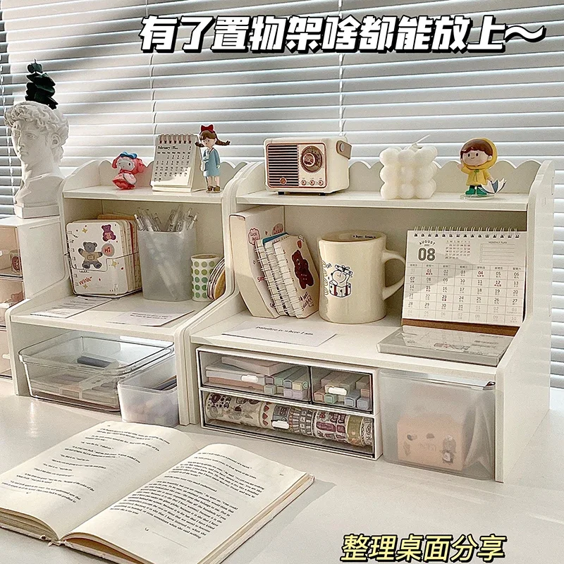 Desktop Storage Rack Office Dormitory Wooden Heightening Rack Storage Rack Multi-layer Bookshelf Cosmetics Furniture WKBC
Desktop Storage Rack Office Dormitory Wooden Heightening Rack Storage Rack Multi-layer Bookshelf Cosmetics Furniture WKBC