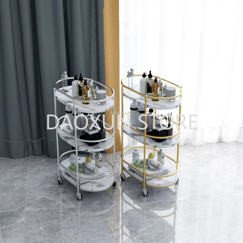 Nordic Iron Marble Pattern Salon Trolleys Beauty Salon Tool Carts With Wheels Nail Salon Professional Storage Shelf Home Snack
Nordic Iron Marble Pattern Salon Trolleys Beauty Salon Tool Carts With Wheels Nail Salon Professional Storage Shelf Home Snack