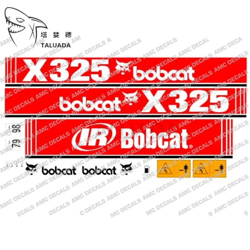 For BOBCAT X325 Sticker Decal Set Digger
For BOBCAT X325 Sticker Decal Set Digger