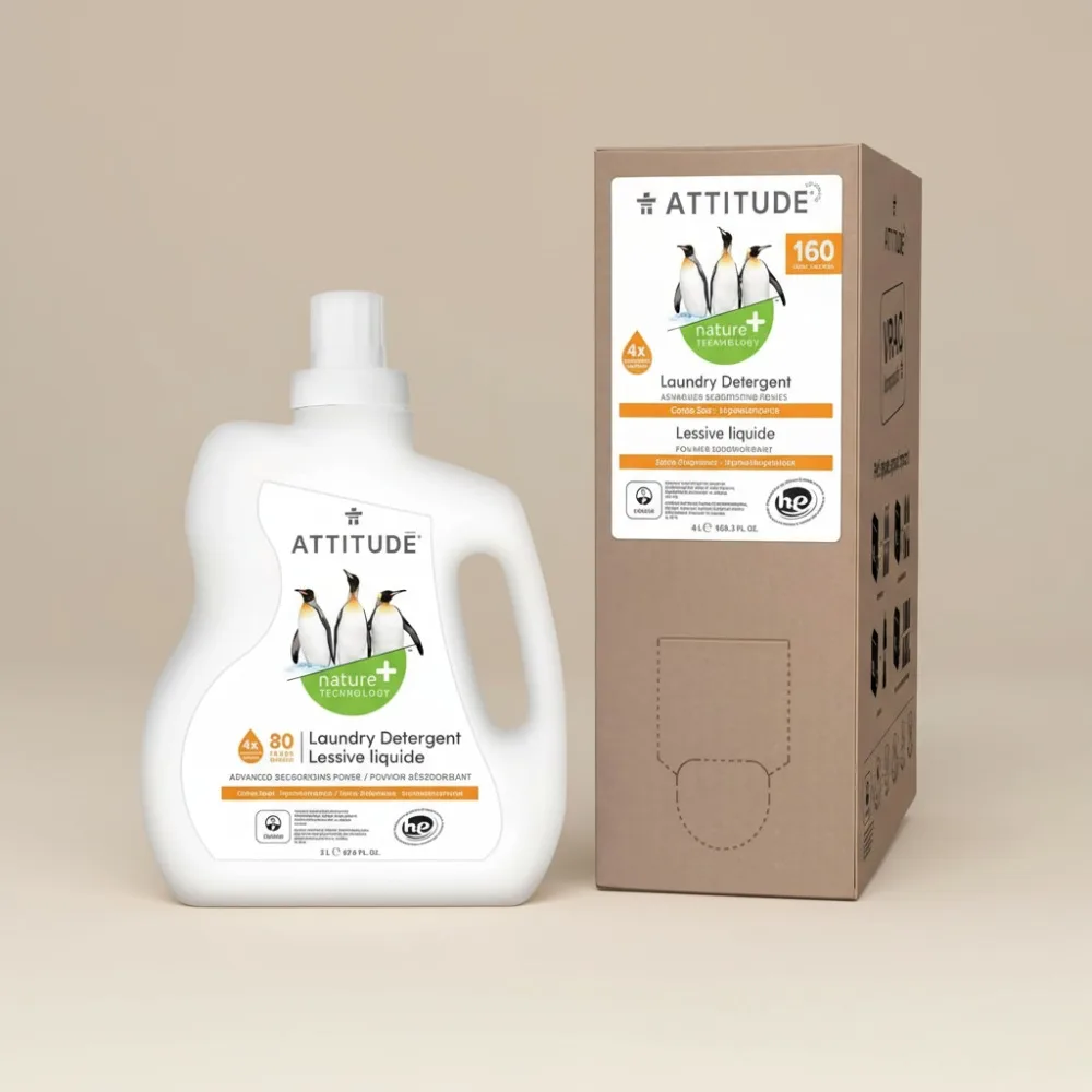 Plant-Based Laundry Detergent Bundle for Sensitive Skin, Vegan & Eco-Friendly, 240 Loads Total
Plant-Based Laundry Detergent Bundle for Sensitive Skin, Vegan & Eco-Friendly, 240 Loads Total