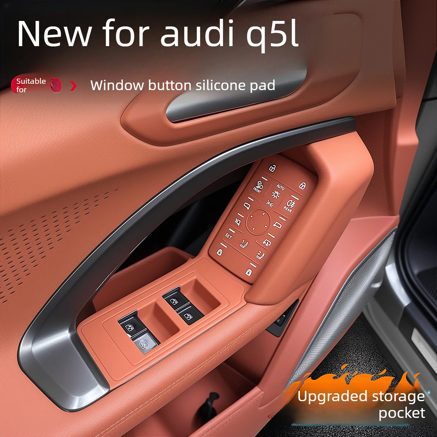 2026 new for Audi Q5L door lift button protection pad lift window panel car decoration accessories car accessories interior
2026 new for Audi Q5L door lift button protection pad lift window panel car decoration accessories car accessories interior