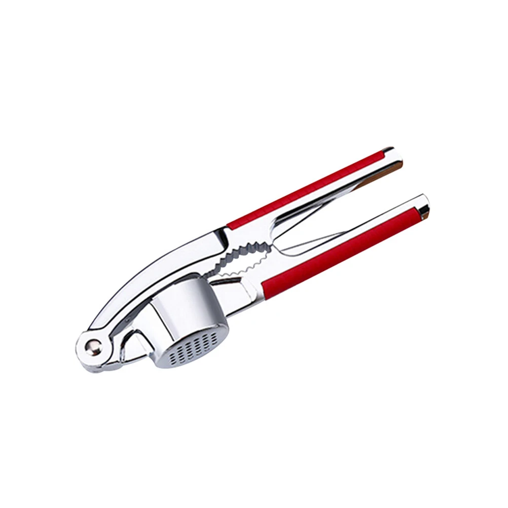 Garlic Press Ginger Crusher Walnut Opener Tool Stainless Steel Minced Masher Red Chopper Easy Squeezer
Garlic Press Ginger Crusher Walnut Opener Tool Stainless Steel Minced Masher Red Chopper Easy Squeezer