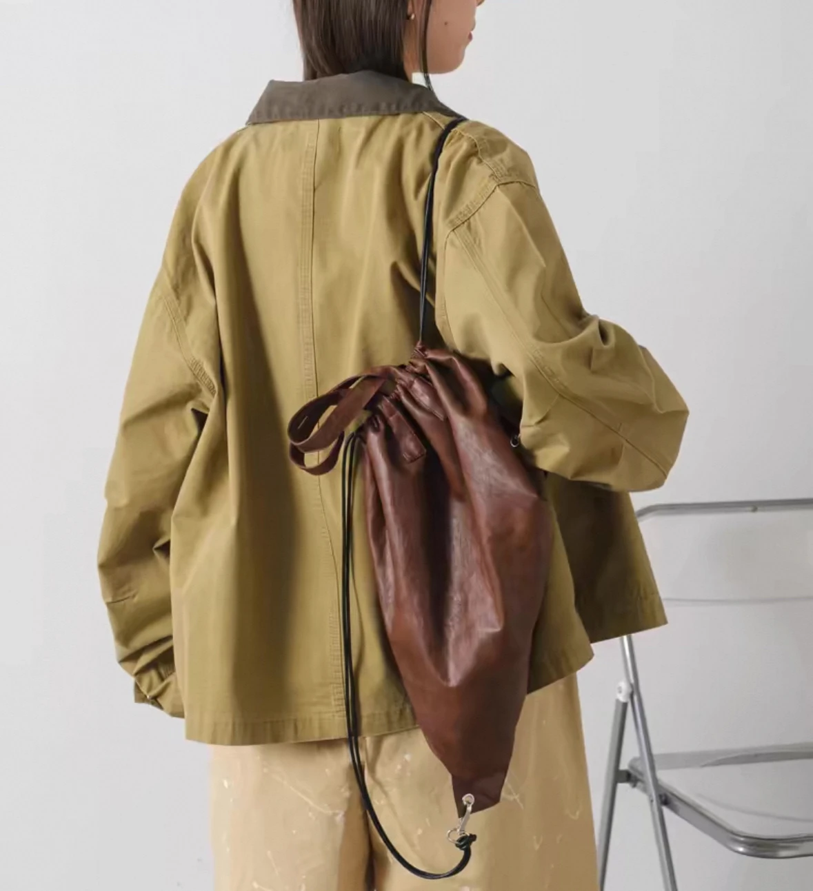 Miyagawa 2025 Spring New Niche Design Backpacks Versatile Unisex Single Shoulder Bag
Miyagawa 2025 Spring New Niche Design Backpacks Versatile Unisex Single Shoulder Bag