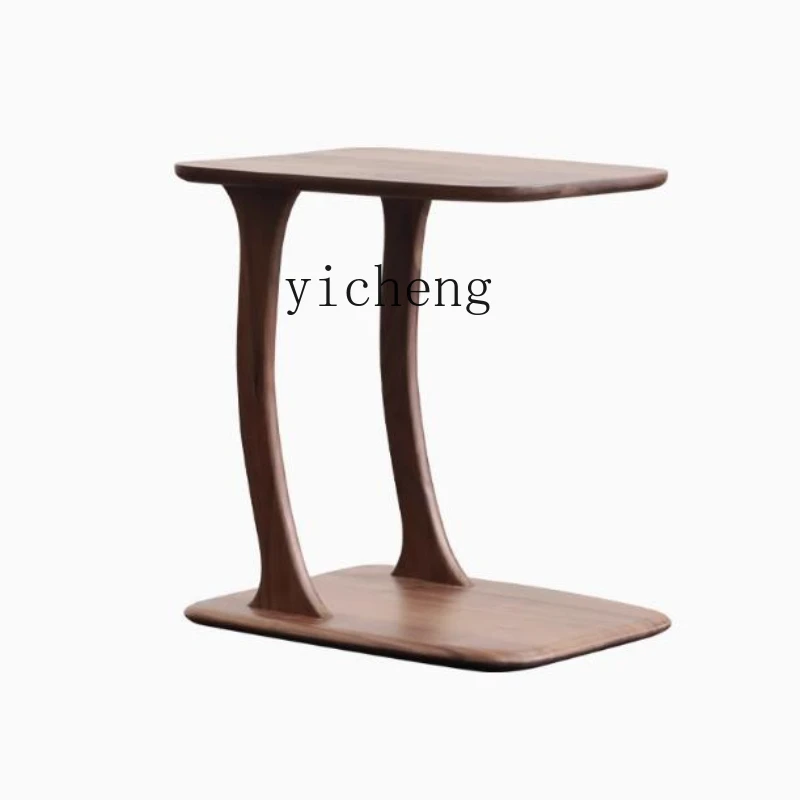 ZC black walnut sofa side table side table removable small coffee table balcony bedroom bedside table
ZC black walnut sofa side table side table removable small coffee table balcony bedroom bedside table