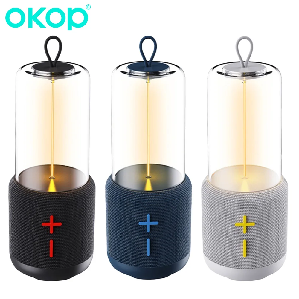 OKOP Outdoor Portable Bluetooth Speaker Night Light Bedhead Desktop Long Range IPX5 Waterproof Powerful Speaker USB Music Party
OKOP Outdoor Portable Bluetooth Speaker Night Light Bedhead Desktop Long Range IPX5 Waterproof Powerful Speaker USB Music Party