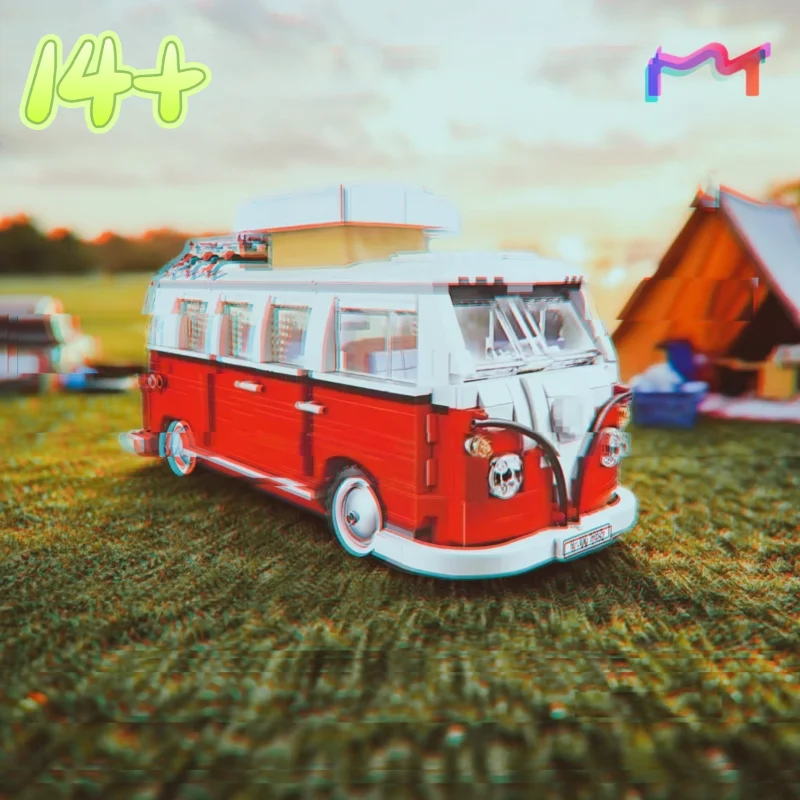 NEW Retro T1 Camping Bus Building Blocks Set STEM 3D Picnic Car Model Kit Educational Toy for Kids Boys Girls Birthday Gifts
NEW Retro T1 Camping Bus Building Blocks Set STEM 3D Picnic Car Model Kit Educational Toy for Kids Boys Girls Birthday Gifts