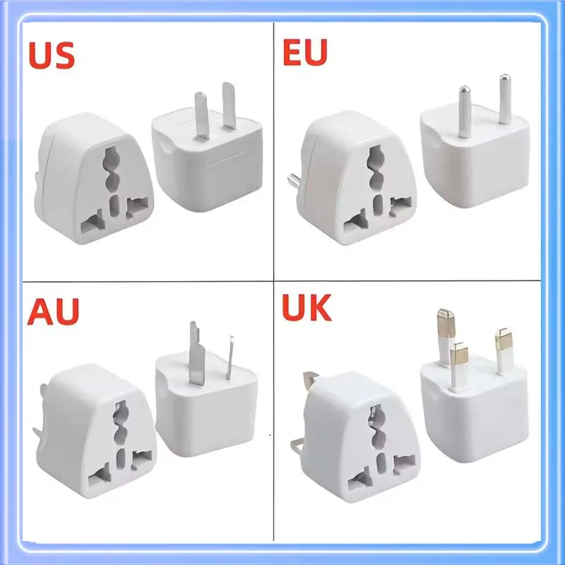Universal AU UK US EU Plug Adapter US to EU Plug Converter Australian KR Euro Travel Adapter Power Electric Socket AC Outlet
Universal AU UK US EU Plug Adapter US to EU Plug Converter Australian KR Euro Travel Adapter Power Electric Socket AC Outlet