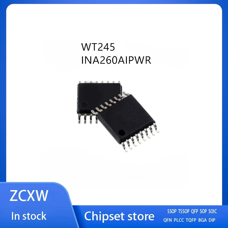 5Pcs/Lot WT245 SN74AVC4T245PWR INA260AIPWR INA260 I260AI TSSOP16
5Pcs/Lot WT245 SN74AVC4T245PWR INA260AIPWR INA260 I260AI TSSOP16