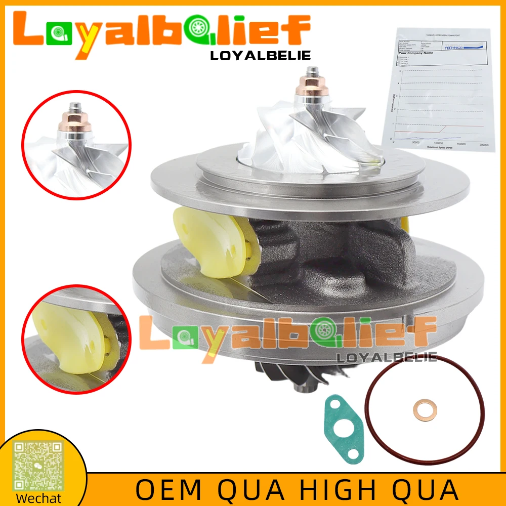 Turbocharger Cartridge Core For 2010-2015 BMW 120D 220D 320D 420D 520D X1 X3 N47D20 TF035 49335-00500 4933500500 11658519475
Turbocharger Cartridge Core For 2010-2015 BMW 120D 220D 320D 420D 520D X1 X3 N47D20 TF035 49335-00500 4933500500 11658519475