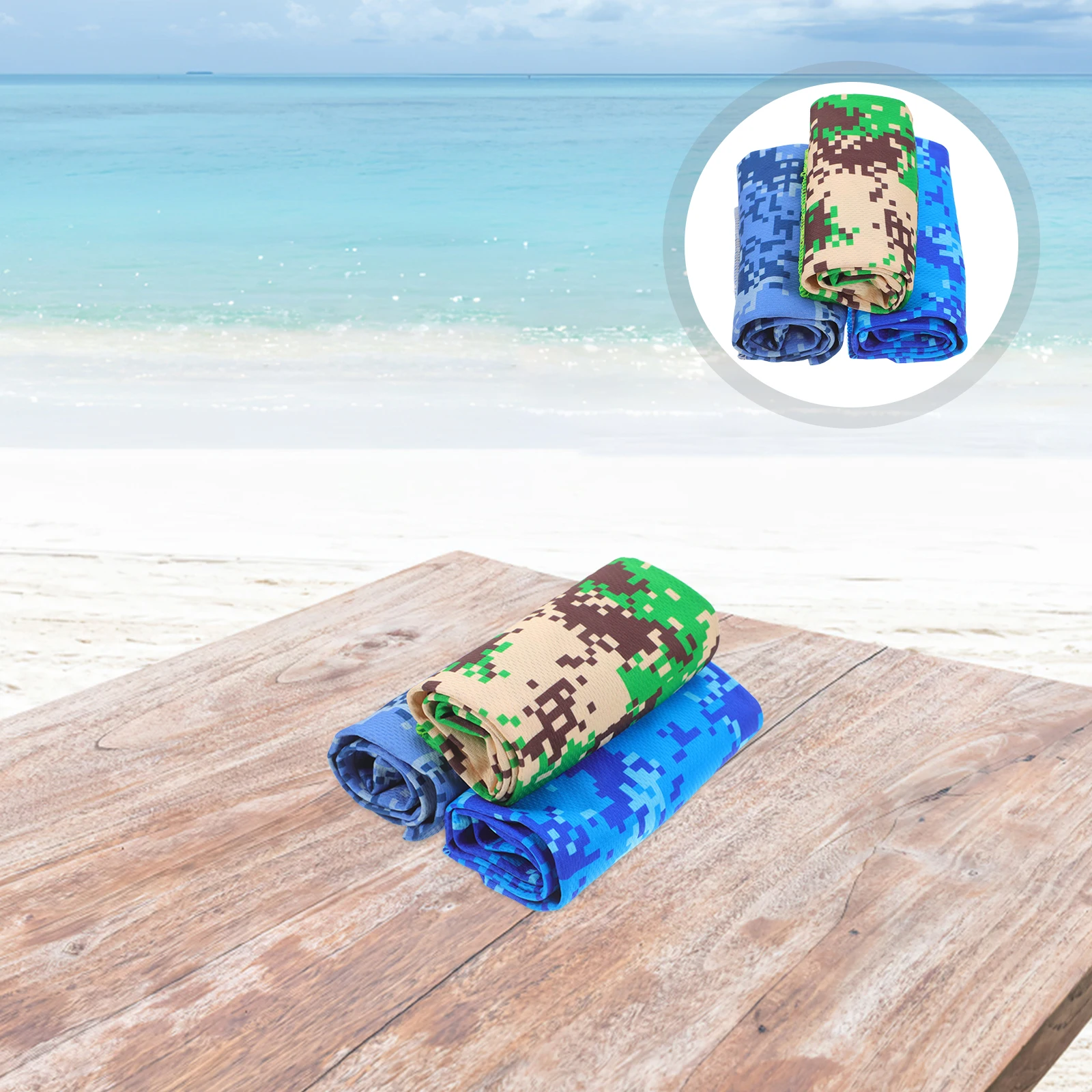 3 Pcs Jacket with Hat Cold Towel Fitness Gym Towels for Hot Weather Cooling Neck Outdoor Accessories
3 Pcs Jacket with Hat Cold Towel Fitness Gym Towels for Hot Weather Cooling Neck Outdoor Accessories