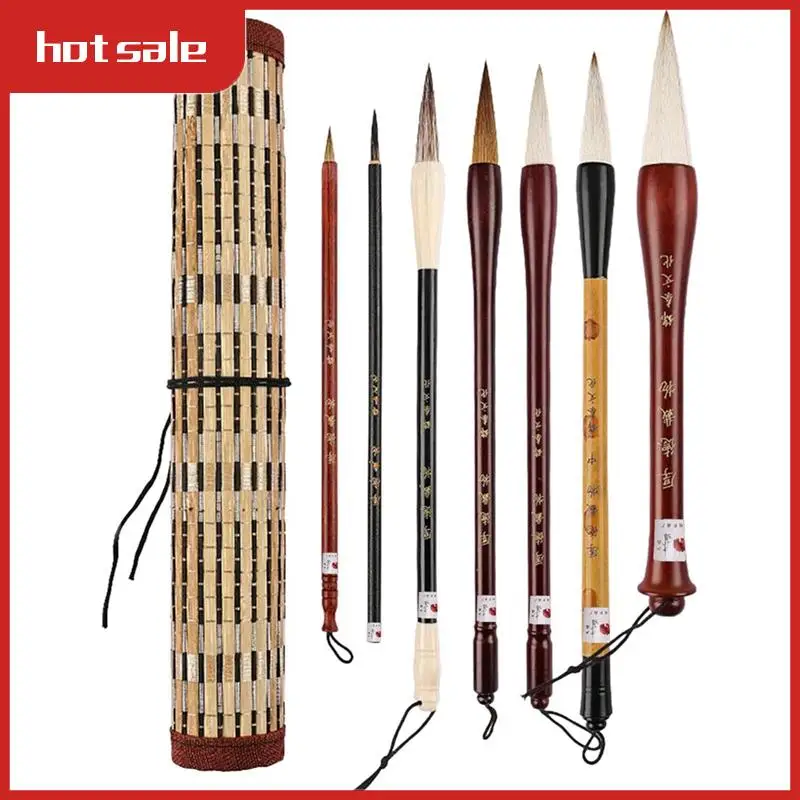 A33R-Calligraphy Brushes Chinese Calligraphy Brushes Detail Paint Brush With Organizer Bag Watercolor Brush
A33R-Calligraphy Brushes Chinese Calligraphy Brushes Detail Paint Brush With Organizer Bag Watercolor Brush