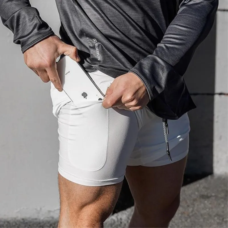 Double-deck Quick Dry Mens Shorts Sportswear Training Short Pants Jogging Sport Shorts Men's 2 in 1 Running Shorts Gym Workout
Double-deck Quick Dry Mens Shorts Sportswear Training Short Pants Jogging Sport Shorts Men's 2 in 1 Running Shorts Gym Workout