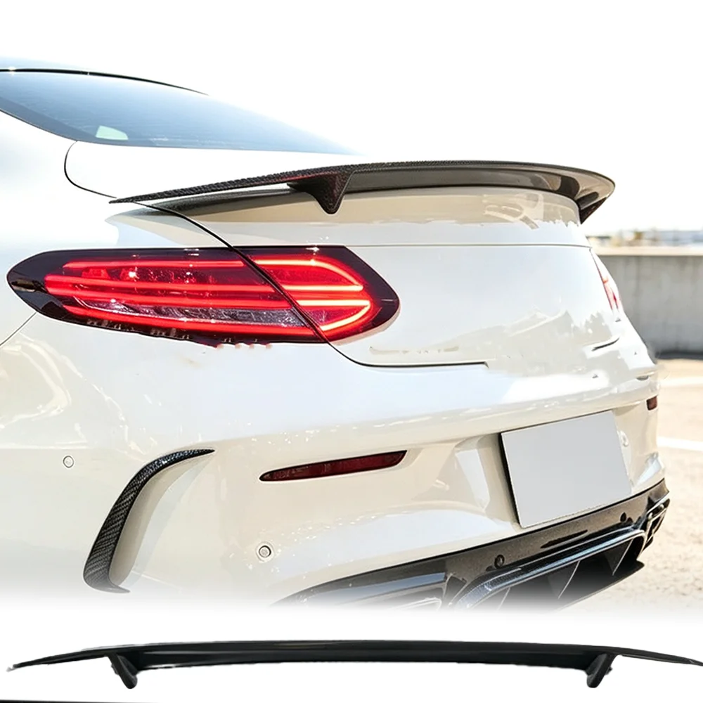 Suitable for Benz W238 E-Class AMG two door hardtop sports car 2016-2022 true carbon fiber pressure tail body kit rear spoiler
Suitable for Benz W238 E-Class AMG two door hardtop sports car 2016-2022 true carbon fiber pressure tail body kit rear spoiler