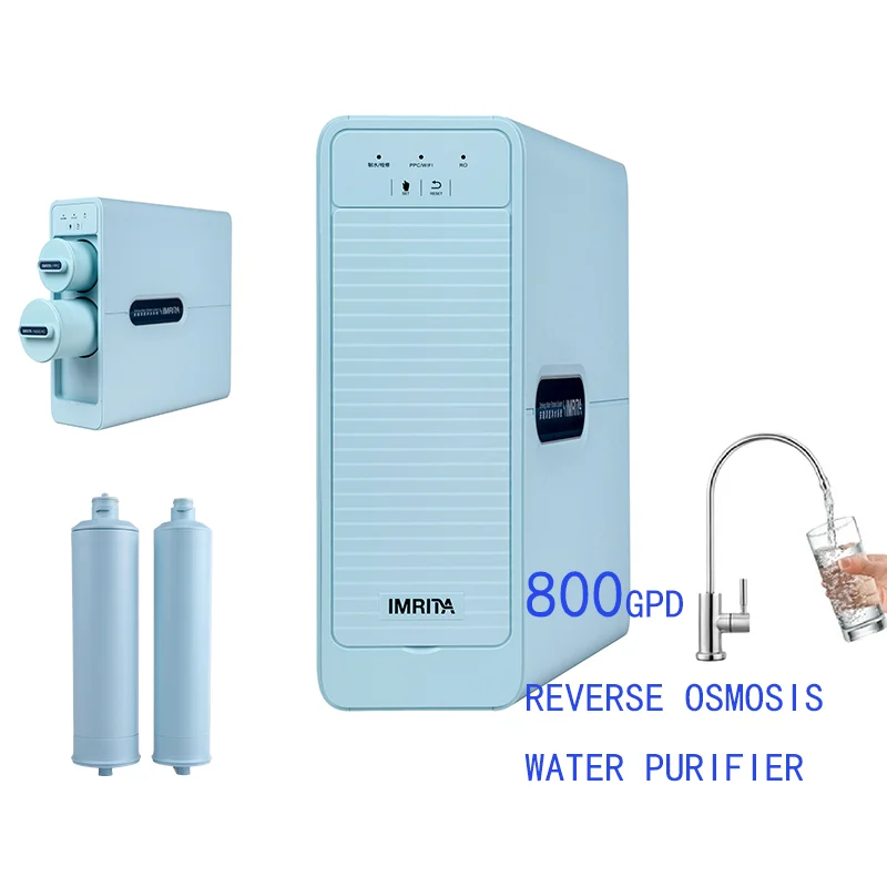 High Quality Under Sink 800G RO Membrane Tankless Water Purifier For Household Water Filtration
High Quality Under Sink 800G RO Membrane Tankless Water Purifier For Household Water Filtration