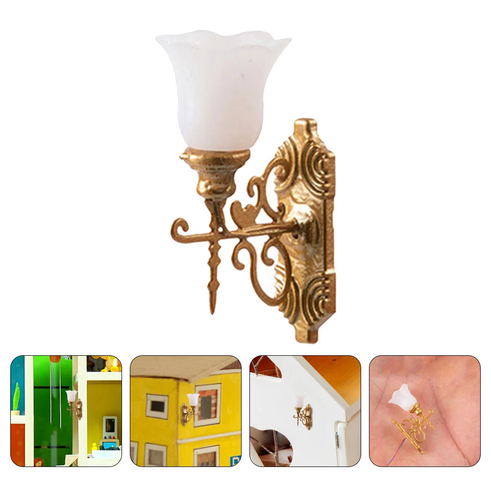 4 Pcs Dollhouse Wall Light Mounted Lamp Models Sand Table Materials Tiny Landscape Decor Abs Mini
4 Pcs Dollhouse Wall Light Mounted Lamp Models Sand Table Materials Tiny Landscape Decor Abs Mini
