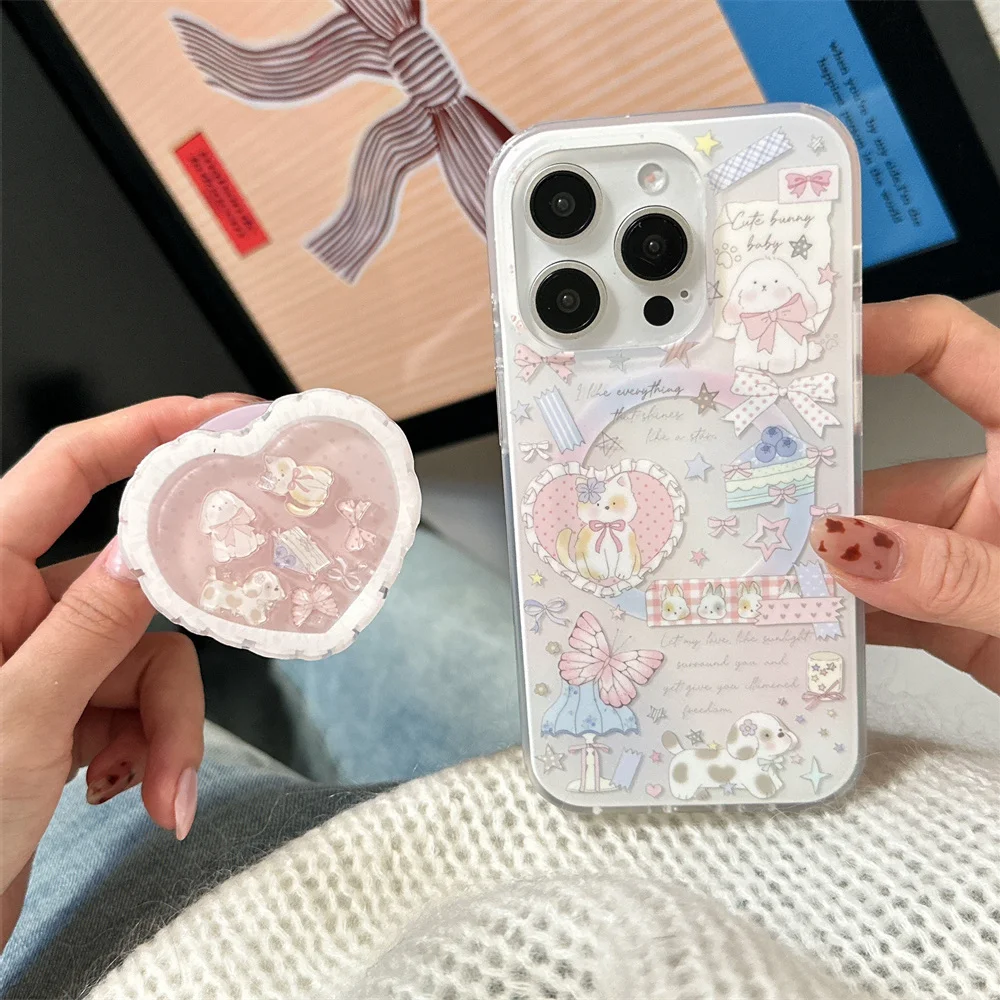 Funny cartoon rabbit animal with Magsafe magnetic stand phone case for iPhone 13 14 15 16 Pro Max cover Shake Holder Fundas Case
Funny cartoon rabbit animal with Magsafe magnetic stand phone case for iPhone 13 14 15 16 Pro Max cover Shake Holder Fundas Case