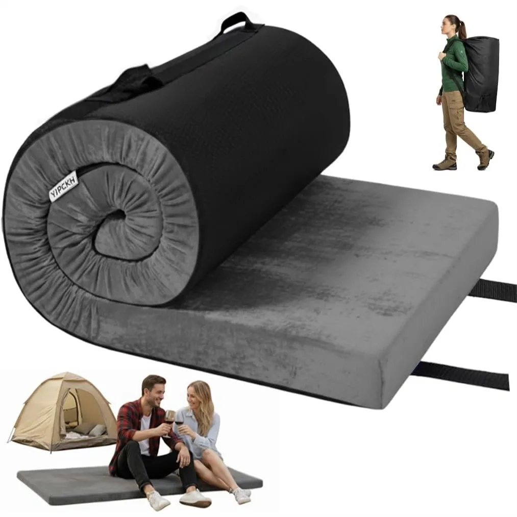 Roll Up Foam Camping Mattress - High-Density Sleeping Pad with Travel Bag for Tent, Car Camping & Guest Bed
Roll Up Foam Camping Mattress - High-Density Sleeping Pad with Travel Bag for Tent, Car Camping & Guest Bed