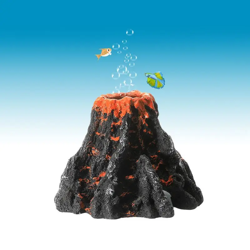 Fish Tank Decoration Aquarium Volcano Shape Air Bubble Stone Resin Oxygen Pump Decoration Ring Stone Tank Plate Air Pump
Fish Tank Decoration Aquarium Volcano Shape Air Bubble Stone Resin Oxygen Pump Decoration Ring Stone Tank Plate Air Pump