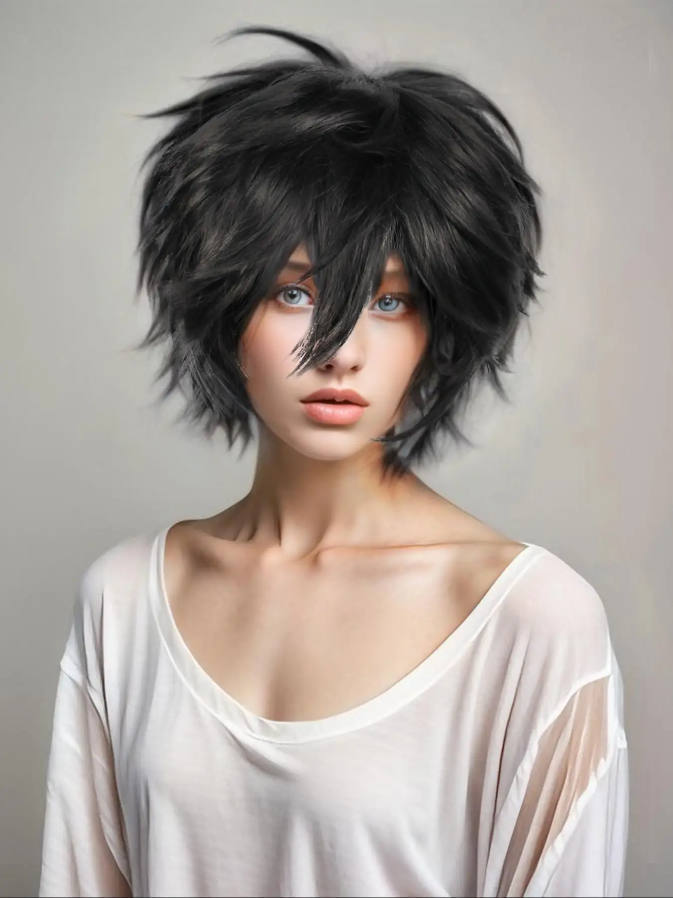 Synthetic Universal Wig Multi-color Short Straight Wig for Men's Party Halloween Christmas ,Music Festival,Anime Dress Up Wig
Synthetic Universal Wig Multi-color Short Straight Wig for Men's Party Halloween Christmas ,Music Festival,Anime Dress Up Wig
