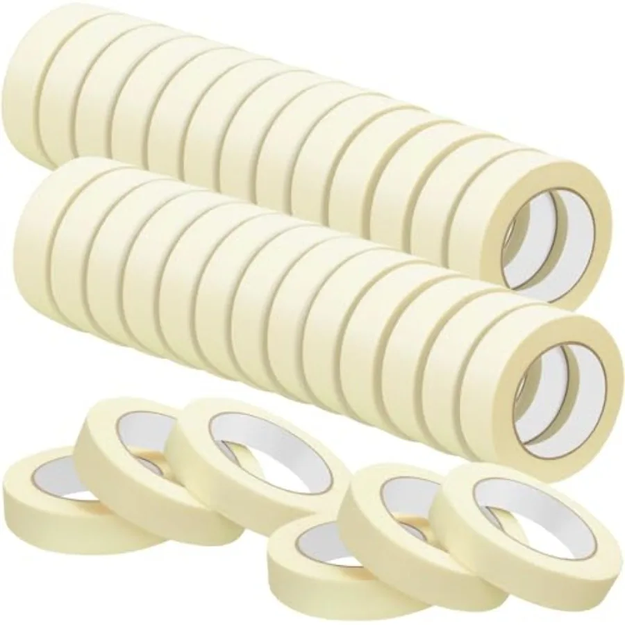 Maskg Tape Bulk General Purpose Maskg Patg Tape 55 Yards for Patg Home Office School Stationery Arts Crafts Basic Use, Easy Rem
Maskg Tape Bulk General Purpose Maskg Patg Tape 55 Yards for Patg Home Office School Stationery Arts Crafts Basic Use, Easy Rem