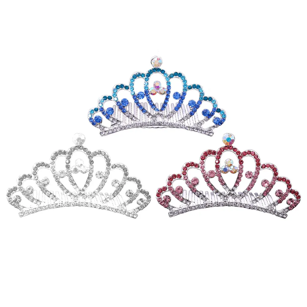3pcs Multicolor Hair Comb Kids Crown Girls Headband Crystal Headdress Performance Party Accessories Birthday Pageant
3pcs Multicolor Hair Comb Kids Crown Girls Headband Crystal Headdress Performance Party Accessories Birthday Pageant