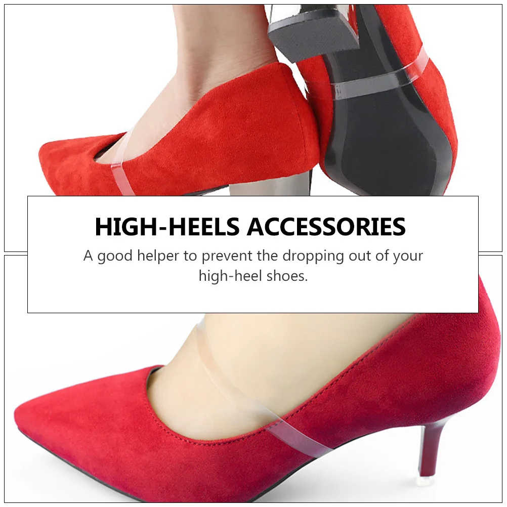 Transparent Shoelaces 5 Pairs Elastic Non Slip Clear Covers High Heels Accessories Fixing Straps Shoe Decor Women Practical
Transparent Shoelaces 5 Pairs Elastic Non Slip Clear Covers High Heels Accessories Fixing Straps Shoe Decor Women Practical