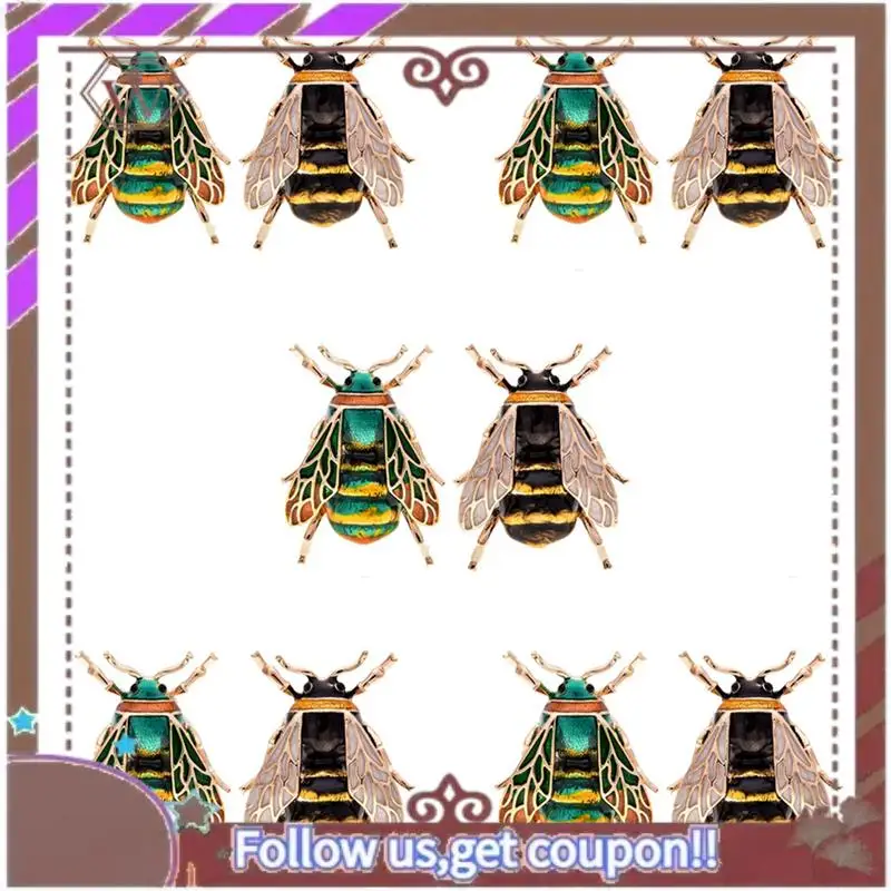 (Новинка)-10X модные эмалированные броши с натуральными насекомыми и животными, булавки из сплава пчелы, винтажные украшения для женщин, пчела
(Новинка)-10X модные эмалированные броши с натуральными насекомыми и животными, булавки из сплава пчелы, винтажные украшения для женщин, пчела
