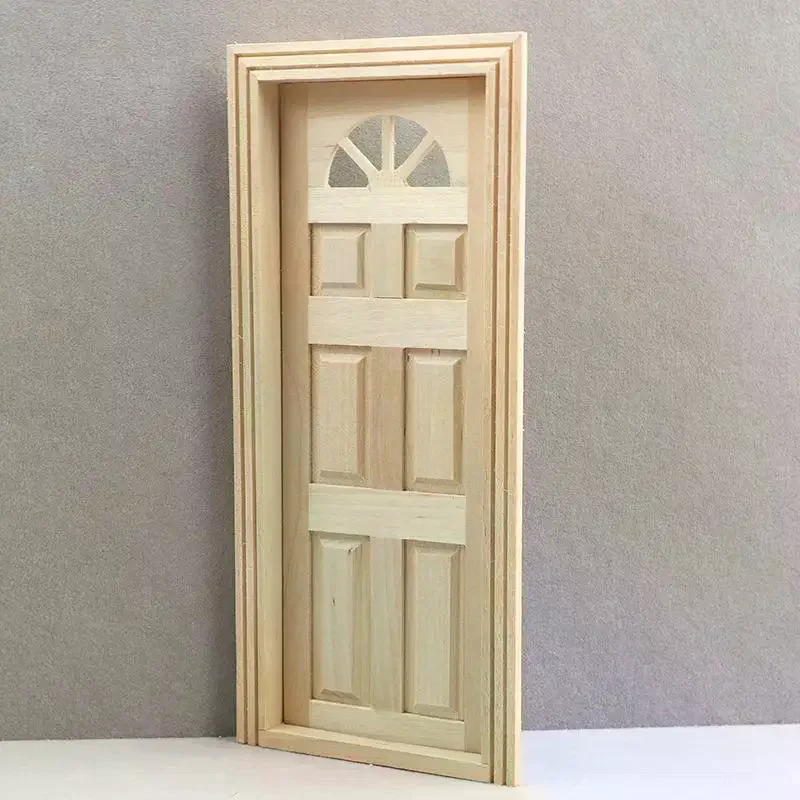 1 Set Furniture Accessories 1/12 Wooden Unpainted 6-Panel Door Dolls House Miniature Fairy Garden Decoration
1 Set Furniture Accessories 1/12 Wooden Unpainted 6-Panel Door Dolls House Miniature Fairy Garden Decoration