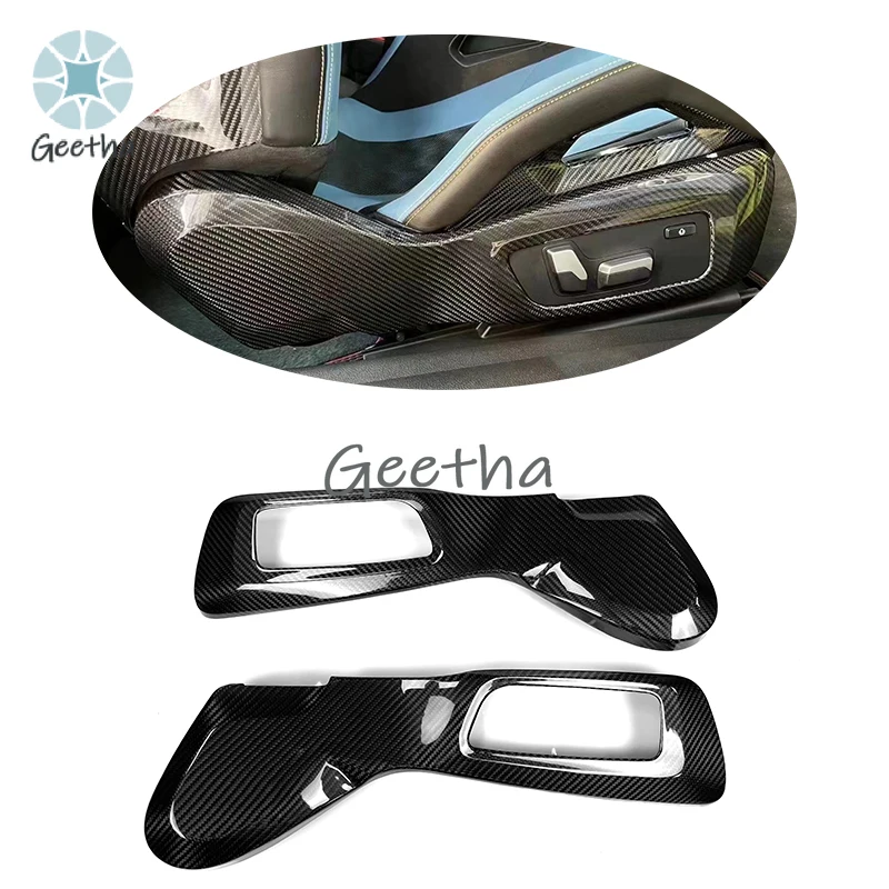 Side Seat Trim Dry Carbon Fiber Interior Trim Frame Panel Cover Shell Frame for BMW G80 G82 M3 M4 G87 G42 G20 G22
Side Seat Trim Dry Carbon Fiber Interior Trim Frame Panel Cover Shell Frame for BMW G80 G82 M3 M4 G87 G42 G20 G22