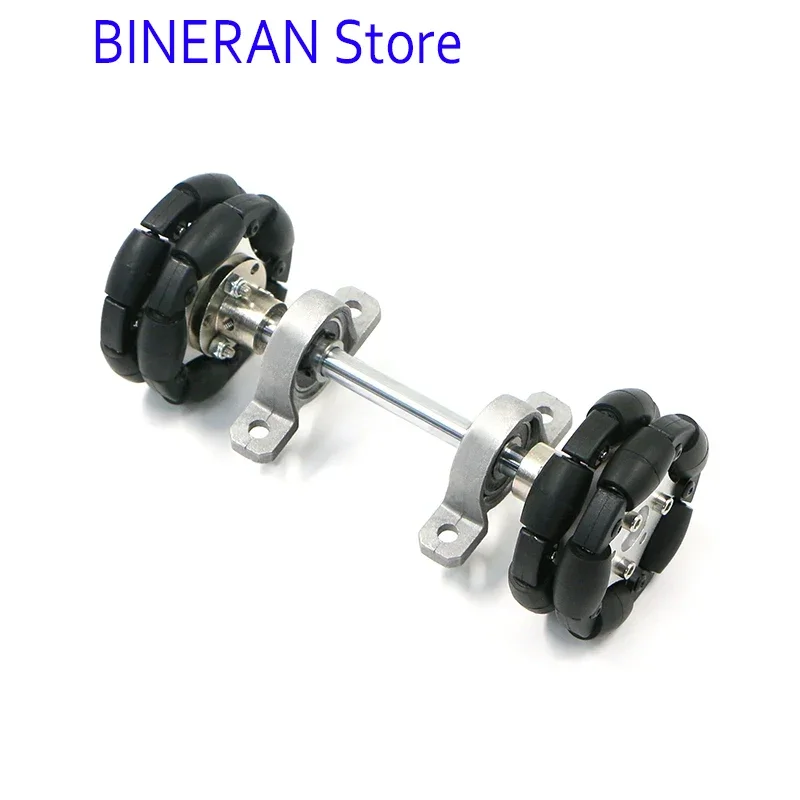 R1 series omnidirectional wheel set module with metal double bearings fixed 60mm omnidirectional wheel suitable for R1
R1 series omnidirectional wheel set module with metal double bearings fixed 60mm omnidirectional wheel suitable for R1