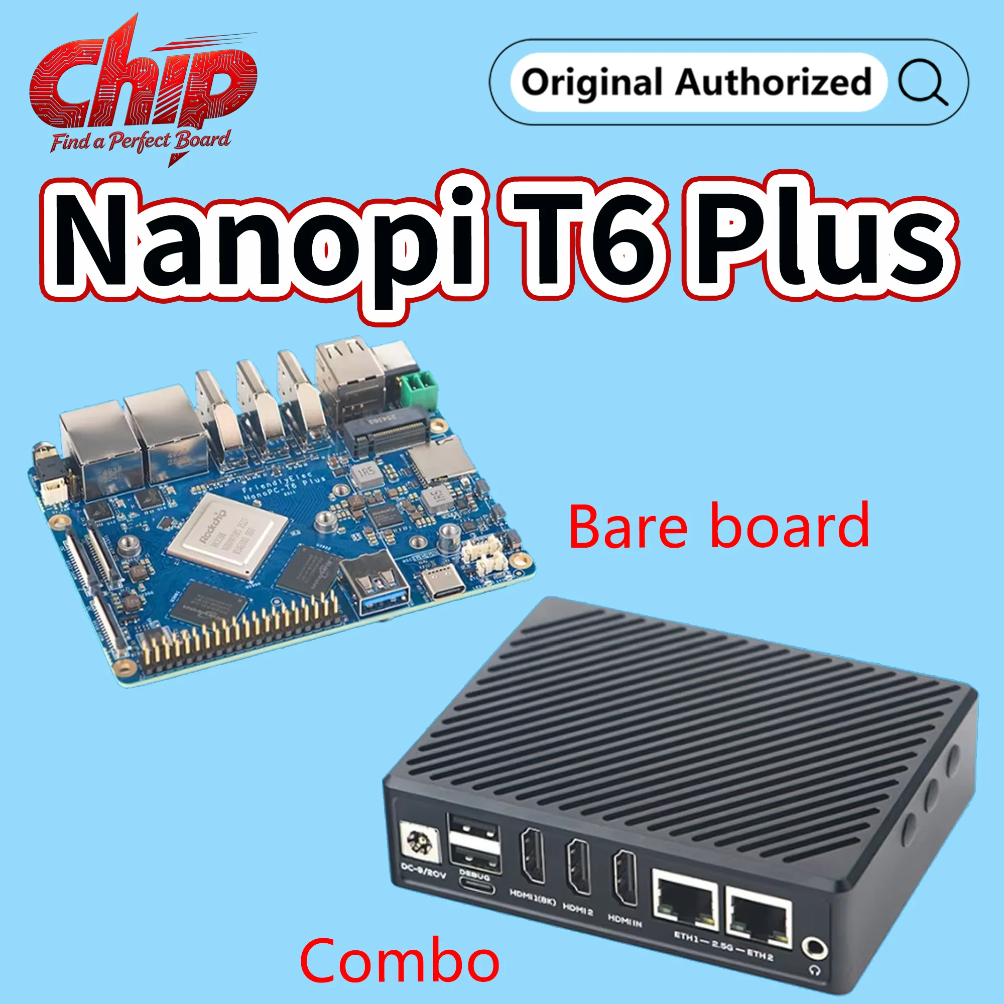 FriendlyElec NanoPC T6 Plus Dev board
FriendlyElec NanoPC T6 Plus Dev board