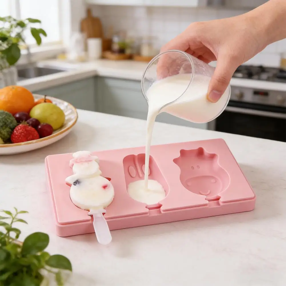Silicone Molds Diy Silicone Mold with Lid Sticks Easy-release Ice Pop Maker Dishwasher Safe Summer Treats Tool for Kids
Silicone Molds Diy Silicone Mold with Lid Sticks Easy-release Ice Pop Maker Dishwasher Safe Summer Treats Tool for Kids