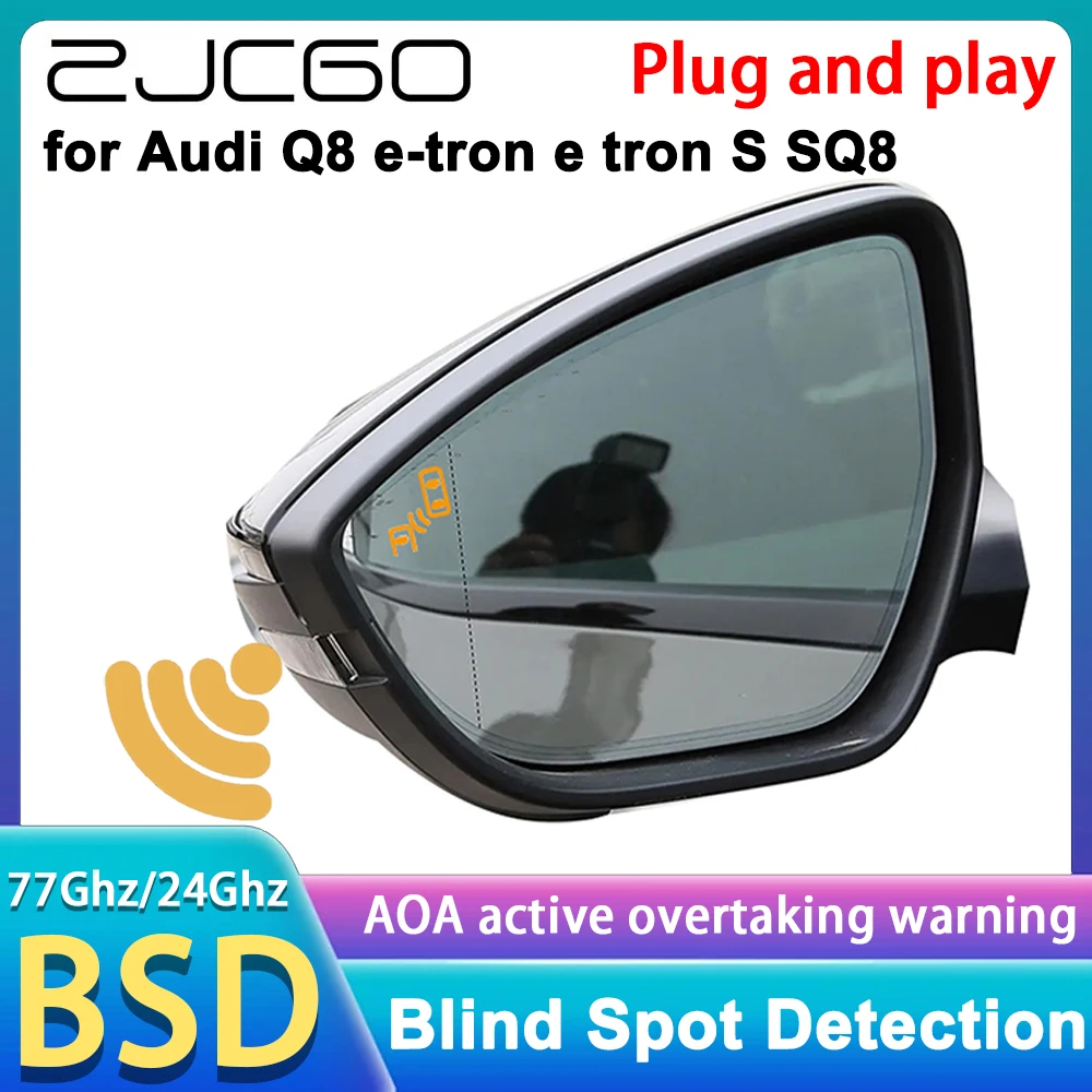 for Audi Q8 e-tron e tron S SQ8 2017-2025 Side Assist 77GHz Radar Detector Blind Spot Detection Assist Monitoring DSD DSM BSA
for Audi Q8 e-tron e tron S SQ8 2017-2025 Side Assist 77GHz Radar Detector Blind Spot Detection Assist Monitoring DSD DSM BSA