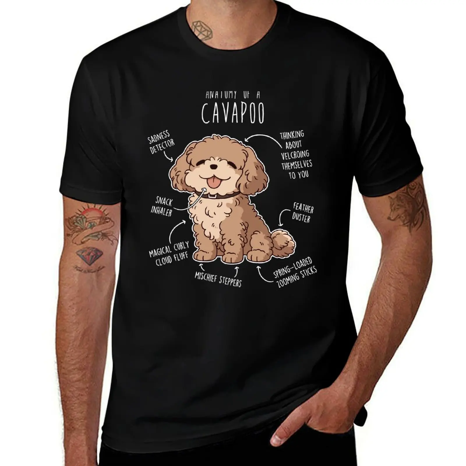 Cavapoo Dog Anatomy T-Shirt shirts graphic summer tops cute tops customs men graphic t shirts
Cavapoo Dog Anatomy T-Shirt shirts graphic summer tops cute tops customs men graphic t shirts