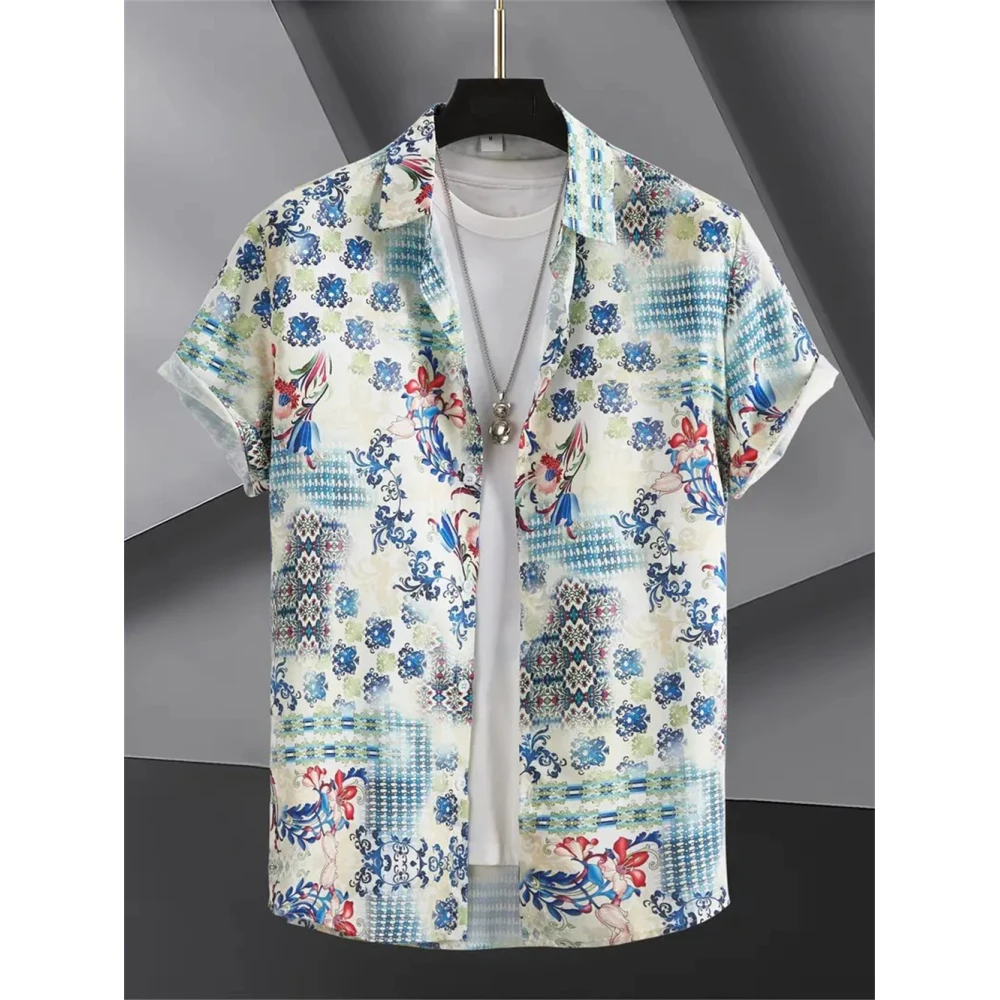 Hawaiian Men's Shirt Ethnic Pattern Men Shirt 3D Print Man Beach Holiday Casual Men Clothing Vintage Loose Oversize Men's Shirt
Hawaiian Men's Shirt Ethnic Pattern Men Shirt 3D Print Man Beach Holiday Casual Men Clothing Vintage Loose Oversize Men's Shirt
