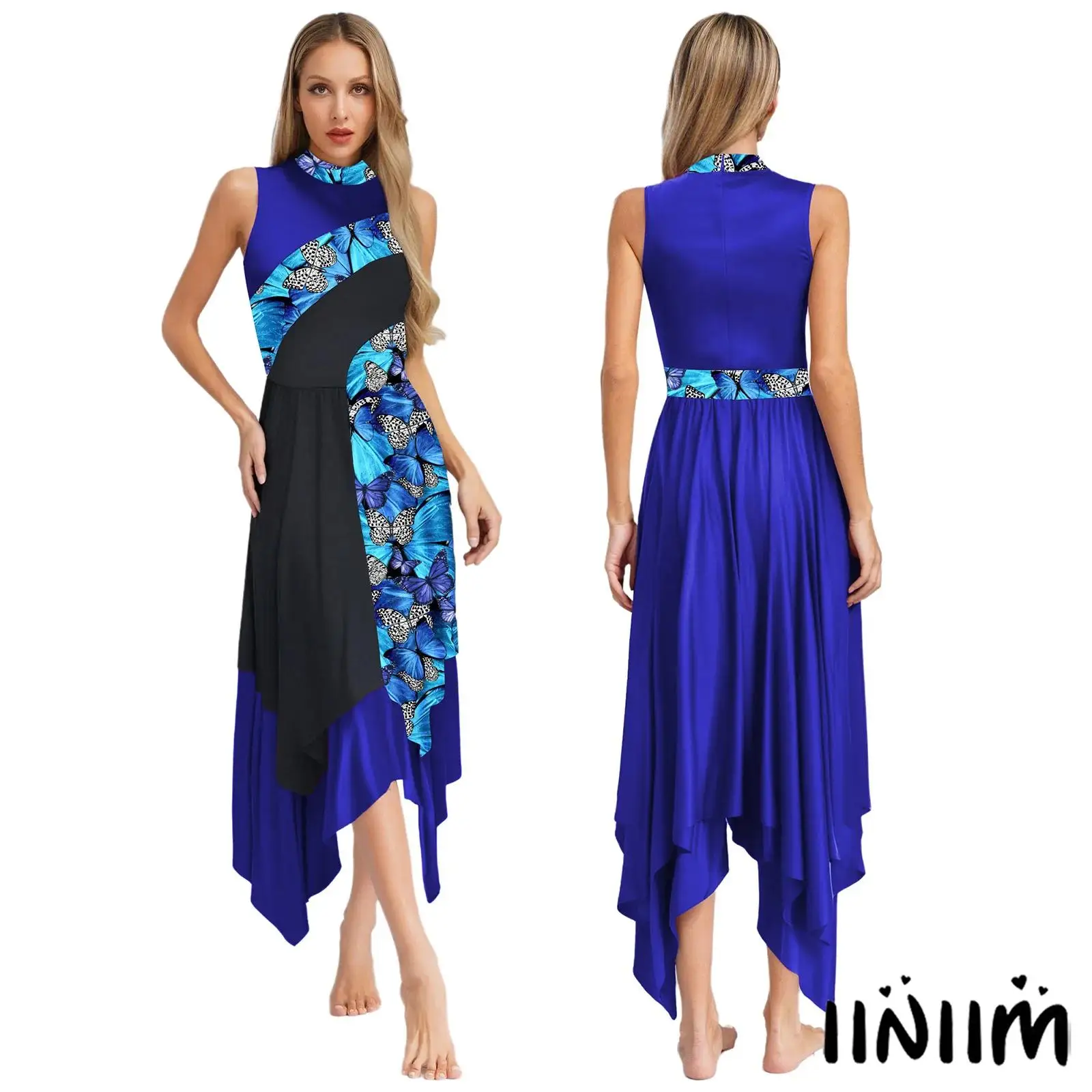 Lyrical Dance Tunic Dress Womens Sleeveless Patchwork Mock Neck Asymmetrical Dress For Worship Praise Activities Casual Outings
Lyrical Dance Tunic Dress Womens Sleeveless Patchwork Mock Neck Asymmetrical Dress For Worship Praise Activities Casual Outings