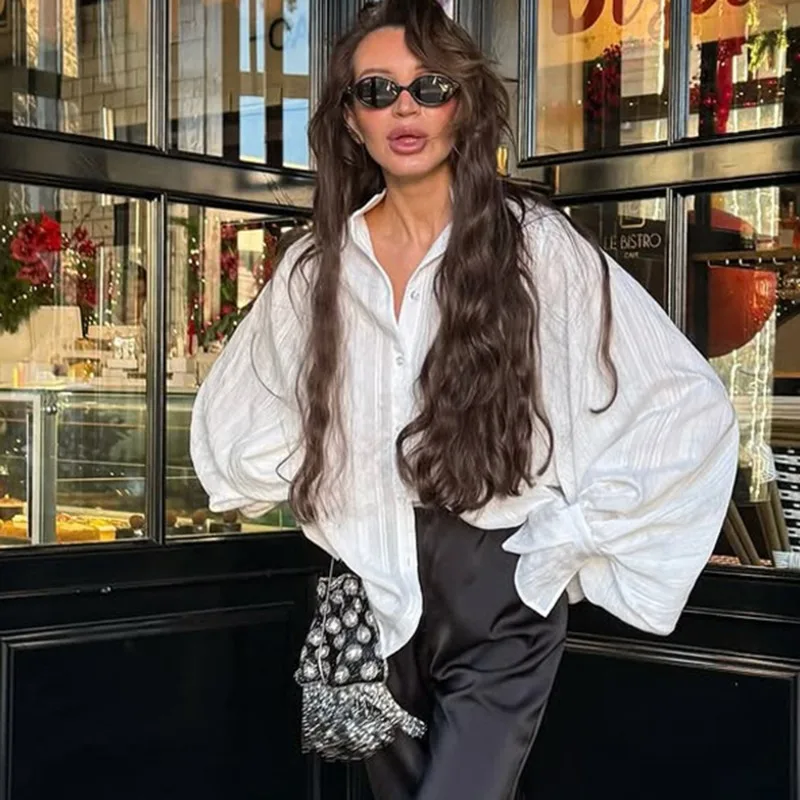 Talenza Women White Cardigan Top Casual Standing Collar Long Sleeve Loose Patchwork Shirt High Street Commuter Blouses Top Women
Talenza Women White Cardigan Top Casual Standing Collar Long Sleeve Loose Patchwork Shirt High Street Commuter Blouses Top Women