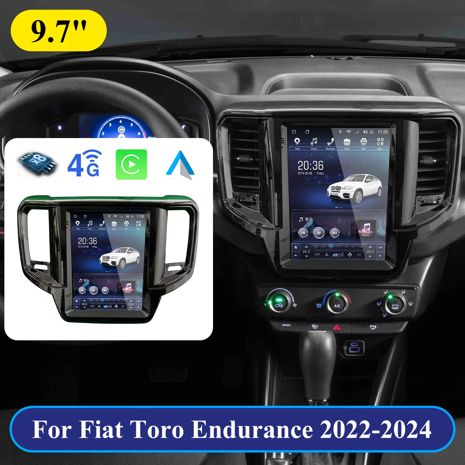 Central Multimidia For Tesla Fiat Toro Endurance 2022 2023 2024 Android Carplay Car DVD Player Navigation Auto Radio Stereo
Central Multimidia For Tesla Fiat Toro Endurance 2022 2023 2024 Android Carplay Car DVD Player Navigation Auto Radio Stereo