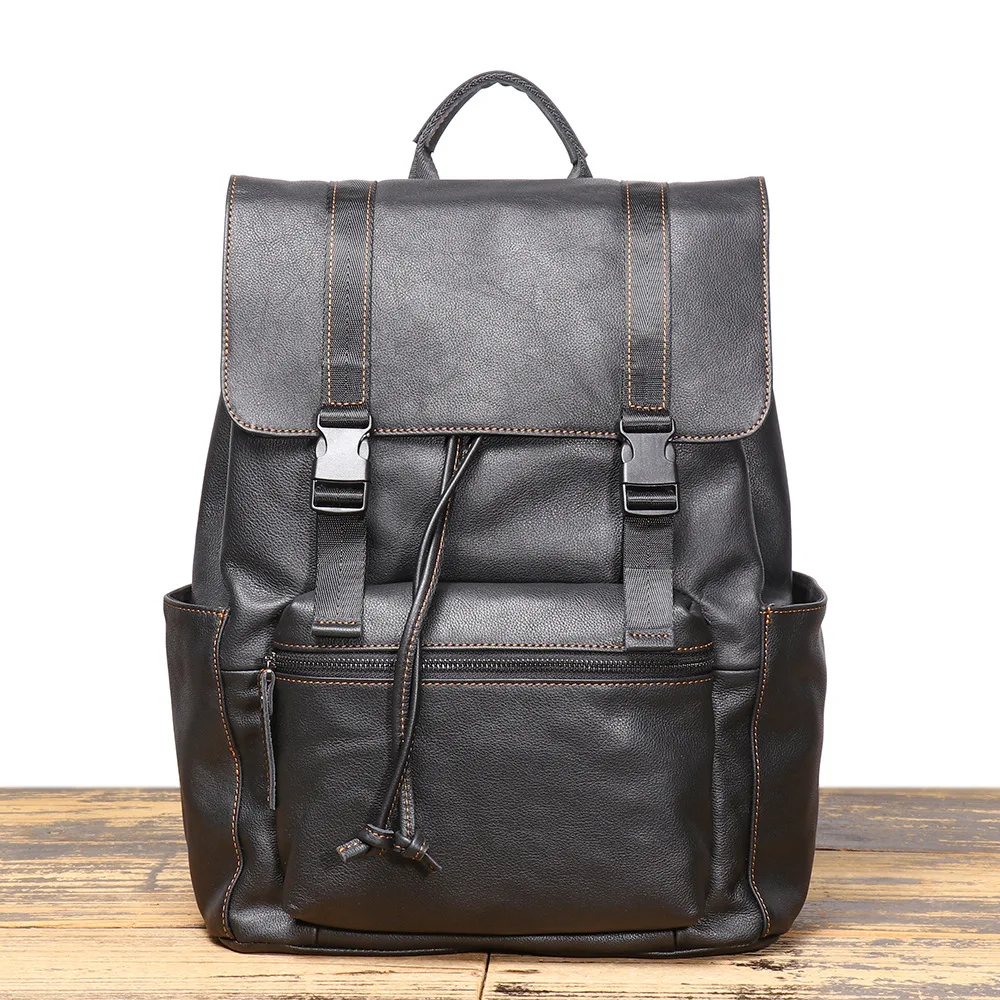 New men's genuine leather double shoulder first layer cowhide large capacity computer backpack leisure travel schoolbag fashion
New men's genuine leather double shoulder first layer cowhide large capacity computer backpack leisure travel schoolbag fashion