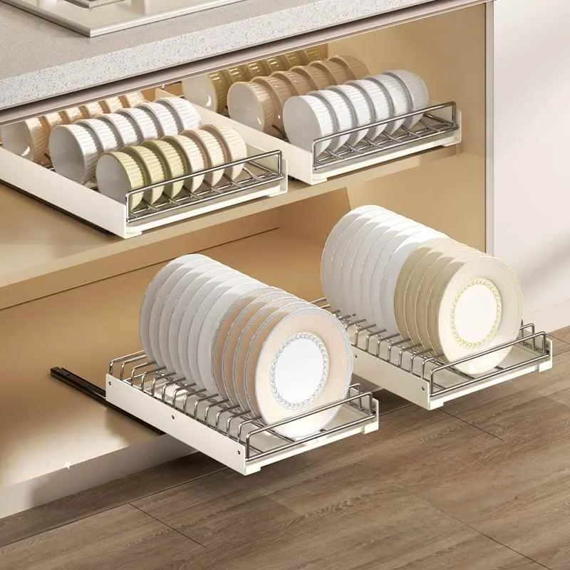 Stainless Steel Kitchen Cabinet Internal Drawer Type Dishware Storage Rack Sink Drainage Dish Basket Pull out Plate Holder
Stainless Steel Kitchen Cabinet Internal Drawer Type Dishware Storage Rack Sink Drainage Dish Basket Pull out Plate Holder
