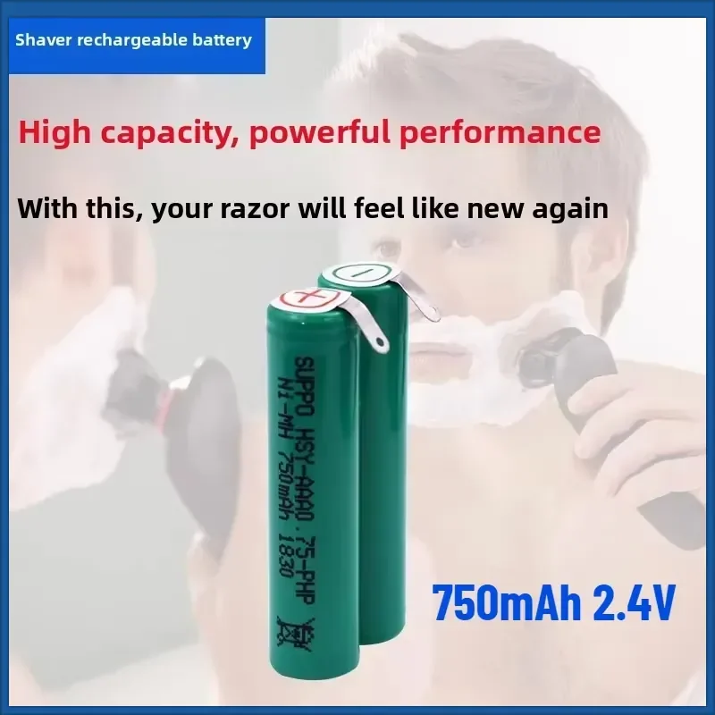 HSY-AAA0.75-PHP 750mAh Ni-MH 2.4V Battery For Philips HX6210 HX6220 HX6240 S560 S5000 S1050 FT618 YS526 Electric Shaver
HSY-AAA0.75-PHP 750mAh Ni-MH 2.4V Battery For Philips HX6210 HX6220 HX6240 S560 S5000 S1050 FT618 YS526 Electric Shaver